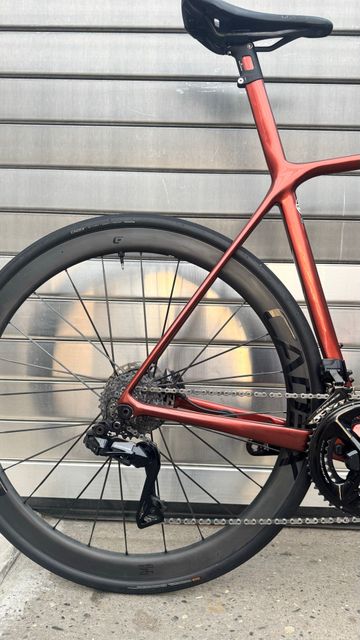 Giant Tcr Shimano Dura Ace Di2 2022 Road & Gravel usato, Arancione — immagine 7 di 17