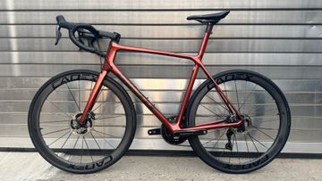 Giant Tcr Shimano Dura Ace Di2 2022 Road & Gravel usato, Arancione — immagine 2 di 17