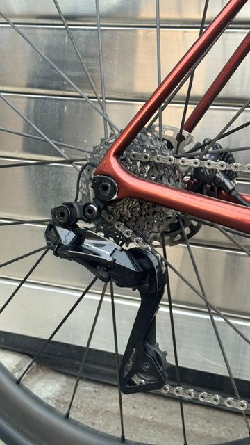 Giant Tcr Shimano Dura Ace Di2 2022 Road & Gravel usato, Arancione — immagine 13 di 17