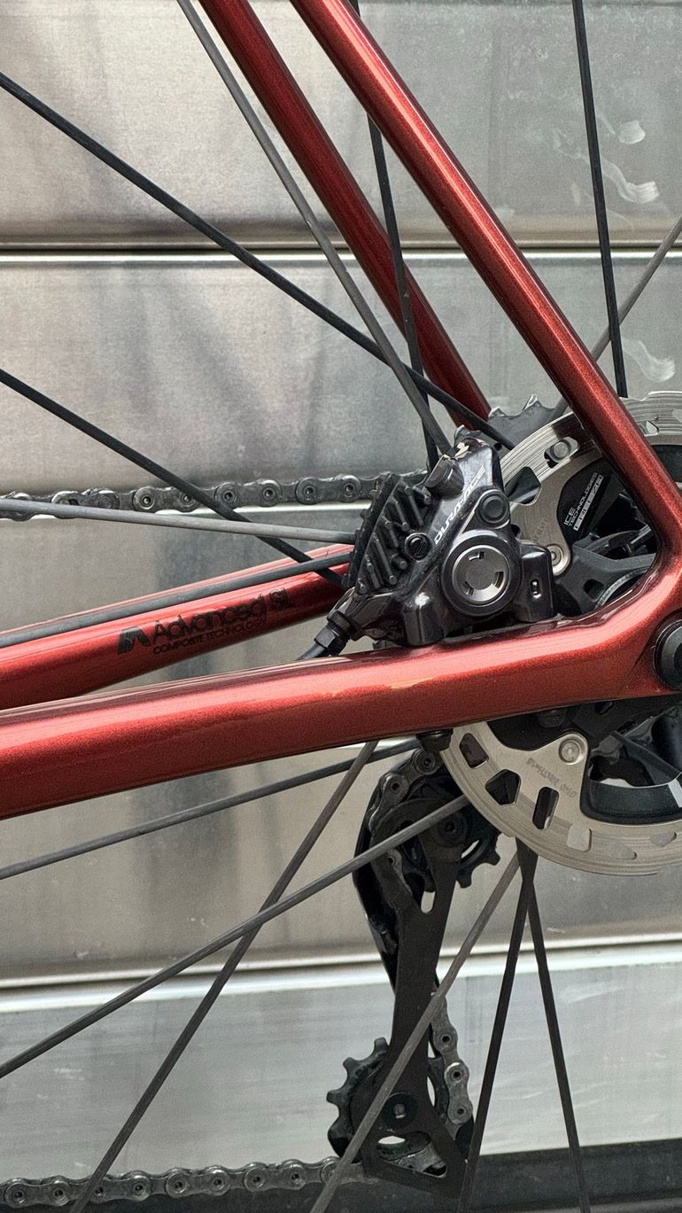Used Giant Tcr Shimano Dura Ace Di2 2022 Road & Gravel, Orange — image 16 of 17