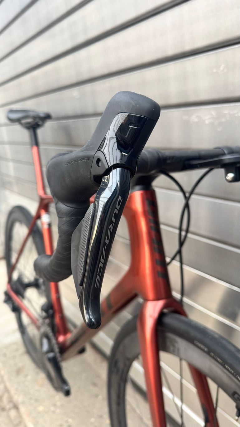 Used Giant Tcr Shimano Dura Ace Di2 2022 Road & Gravel, Orange — image 10 of 17