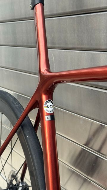 Giant Tcr Shimano Dura Ace Di2 2022 Road & Gravel usato, Arancione — immagine 11 di 17