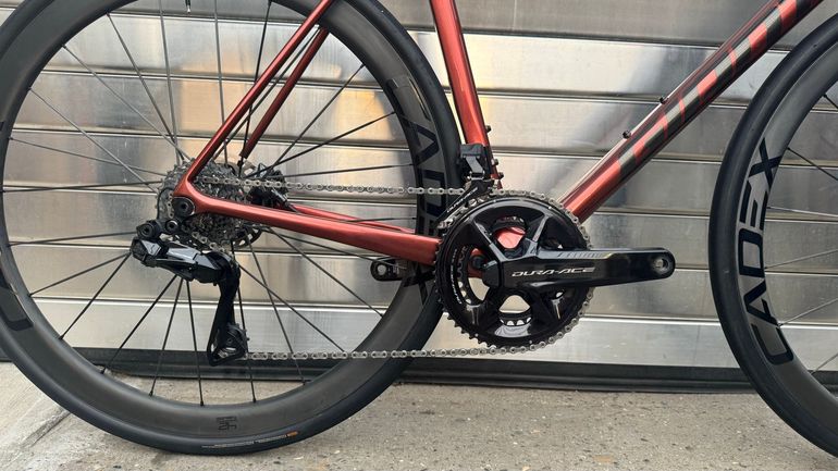 Used Giant Tcr Shimano Dura Ace Di2 2022 Road & Gravel, Orange — image 3 of 17
