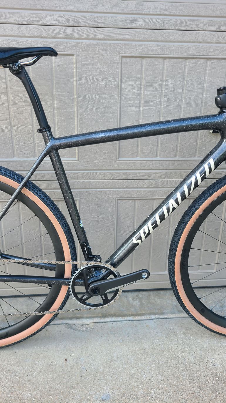 Used Specialized Crux SRAM Red eTap AXS 2023 Road & Gravel, Light Gray — image 4 of 39