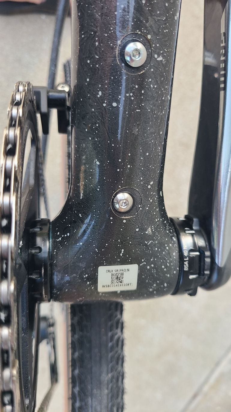 Used Specialized Crux SRAM Red eTap AXS 2023 Road & Gravel, Light Gray — image 37 of 39