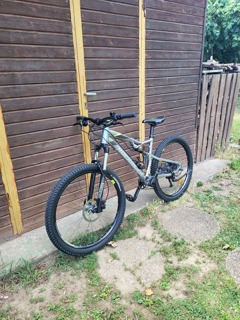 Used ROCKRIDER 27.5" Full Suspension Mountain Bike ST 900 S - / 2021 2021 Mountainbike, Light Gray, 27.5 — image 3 of 9