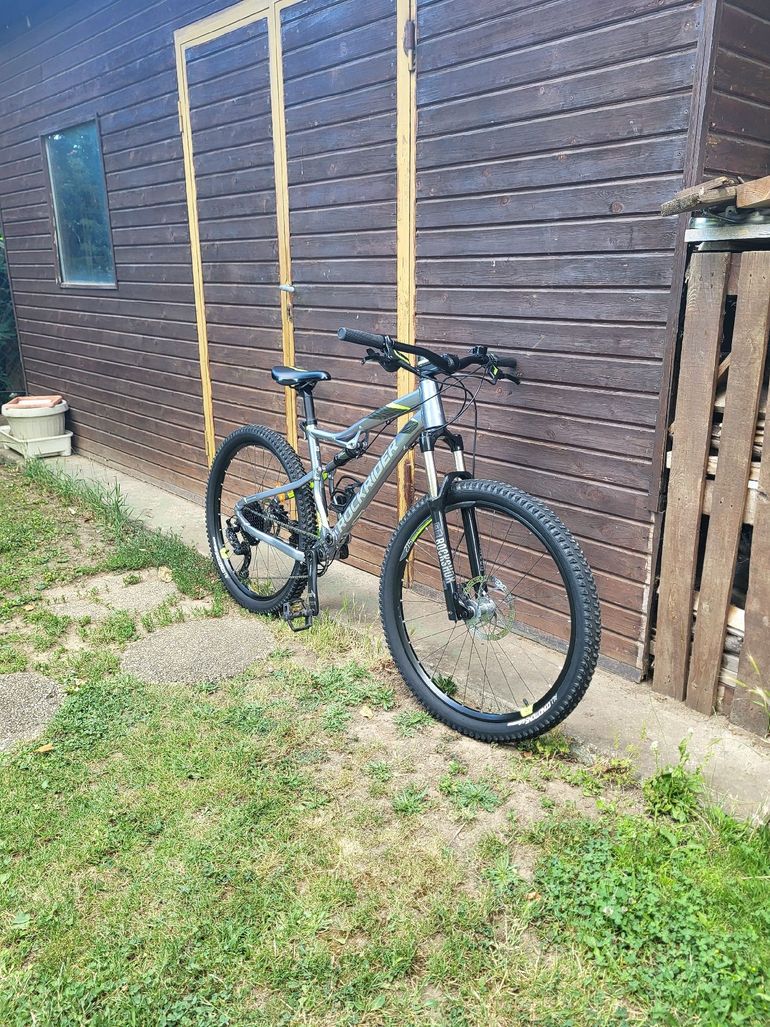 Used ROCKRIDER 27.5" Full Suspension Mountain Bike ST 900 S - / 2021 2021 Mountainbike, Light Gray, 27.5 — image 2 of 9