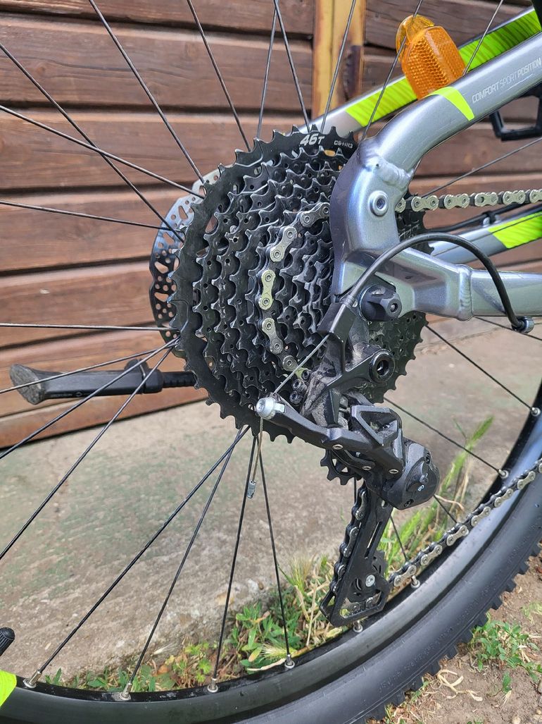 Used ROCKRIDER 27.5" Full Suspension Mountain Bike ST 900 S - / 2021 2021 Mountainbike, Light Gray, 27.5 — image 7 of 9