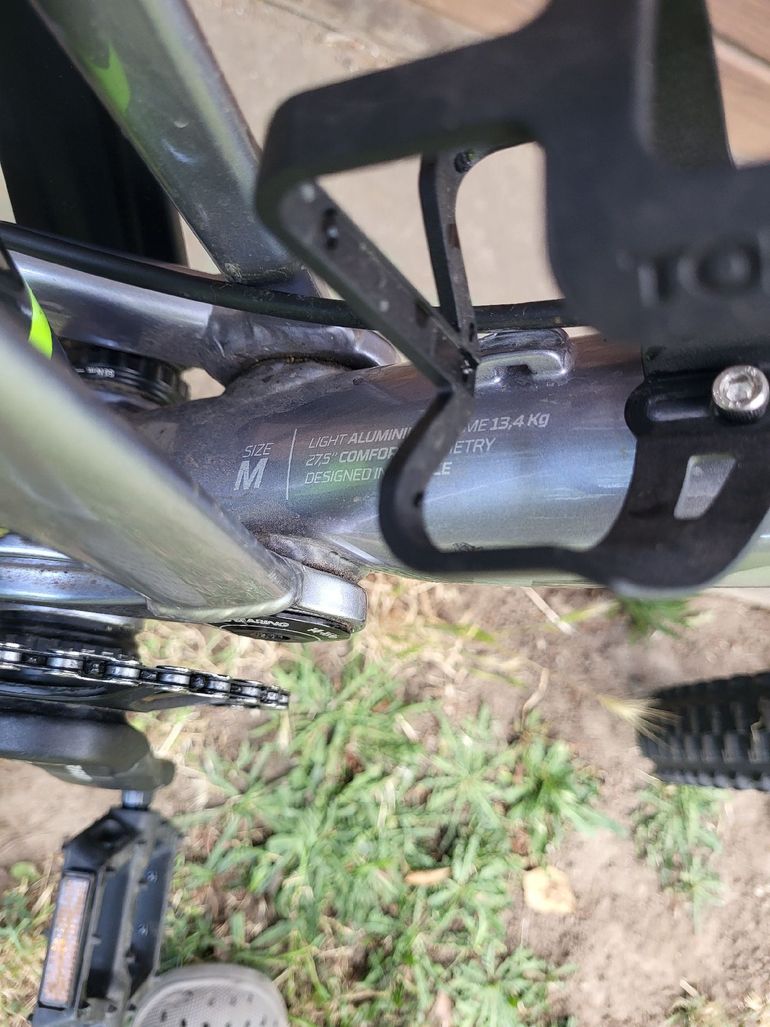 Used ROCKRIDER 27.5" Full Suspension Mountain Bike ST 900 S - / 2021 2021 Mountainbike, Light Gray, 27.5 — image 9 of 9