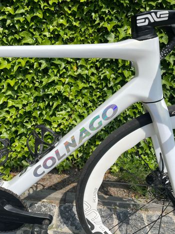Used Colnago V4Rs Shimano Ultegra Di2 2025 2025 Road & Gravel, White — image 7 of 11