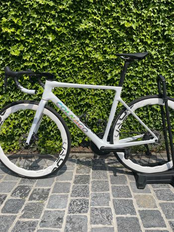 Used Colnago V4Rs Shimano Ultegra Di2 2025 2025 Road & Gravel, White — image 2 of 11