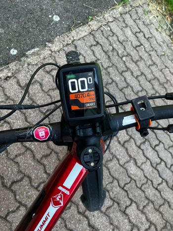 Used Nakamura VTT ELECTRIQUE ADULT E-SUMMIT 950S 2024 Mountainbike, Red, 29 — image 2 of 8