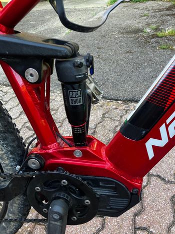 Used Nakamura VTT ELECTRIQUE ADULT E-SUMMIT 950S 2024 Mountainbike, Red, 29 — image 7 of 8