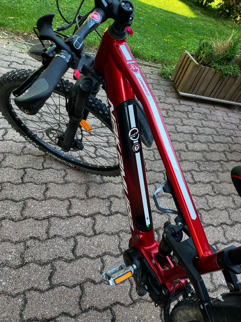 Used Nakamura VTT ELECTRIQUE ADULT E-SUMMIT 950S 2024 Mountainbike, Red, 29 — image 4 of 8