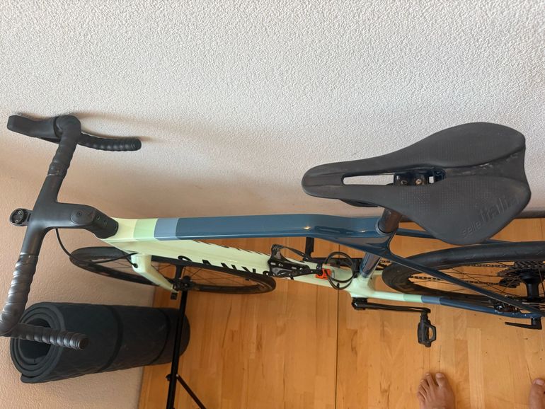 Used Canyon Inflite CF SL 7 AXS 2024 2024 Road & Gravel, Green — image 4 of 5
