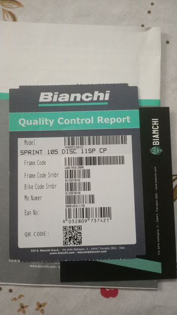 Used Bianchi Sprint 105 2020 2020 Road & Gravel, Green — image 3 of 3