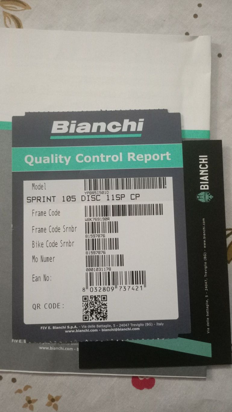 Used Bianchi Sprint 105 2020 2020 Road & Gravel, Green — image 3 of 3