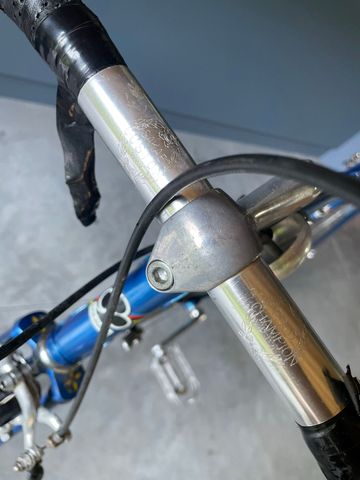 Used Colnago Arabesque Frameset 2019 2019 Road & Gravel, Blue — image 8 of 10