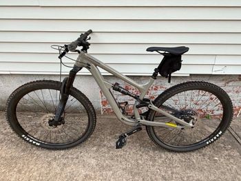 Used Cannondale Habit 4 2021 2021 Mountainbike, Light Gray, 29 — image 3 of 11