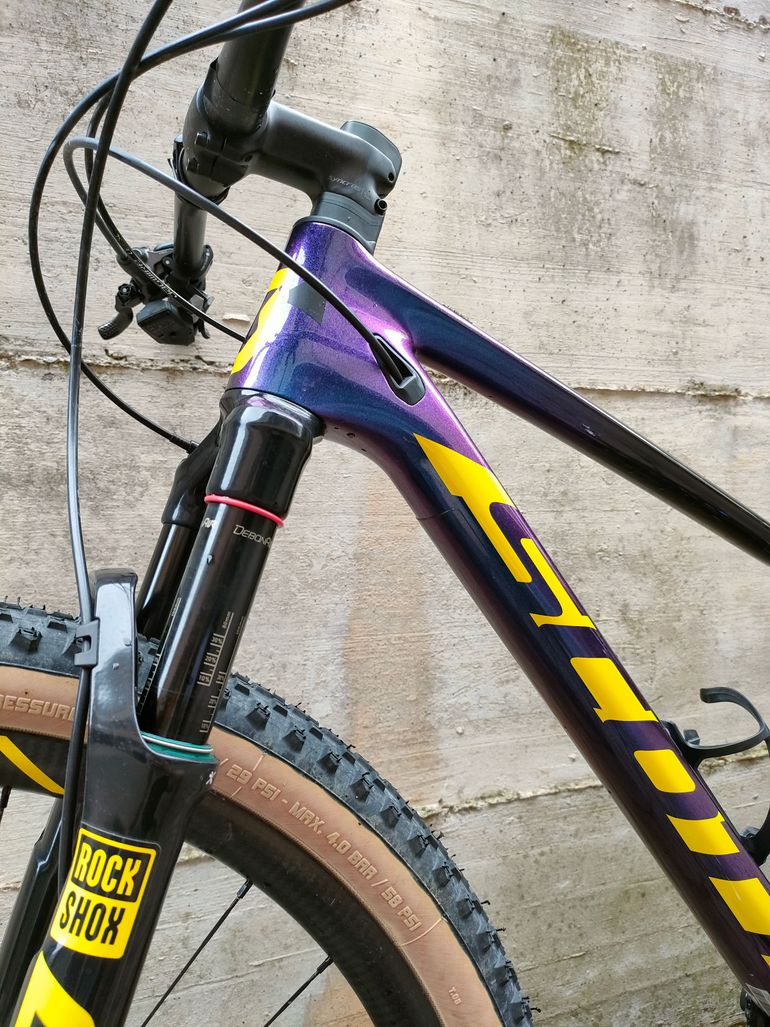 Used Scott Spark RC 900 Team Issue AXS 2020 2020 Mountainbike, Blue, 29 — image 12 of 21