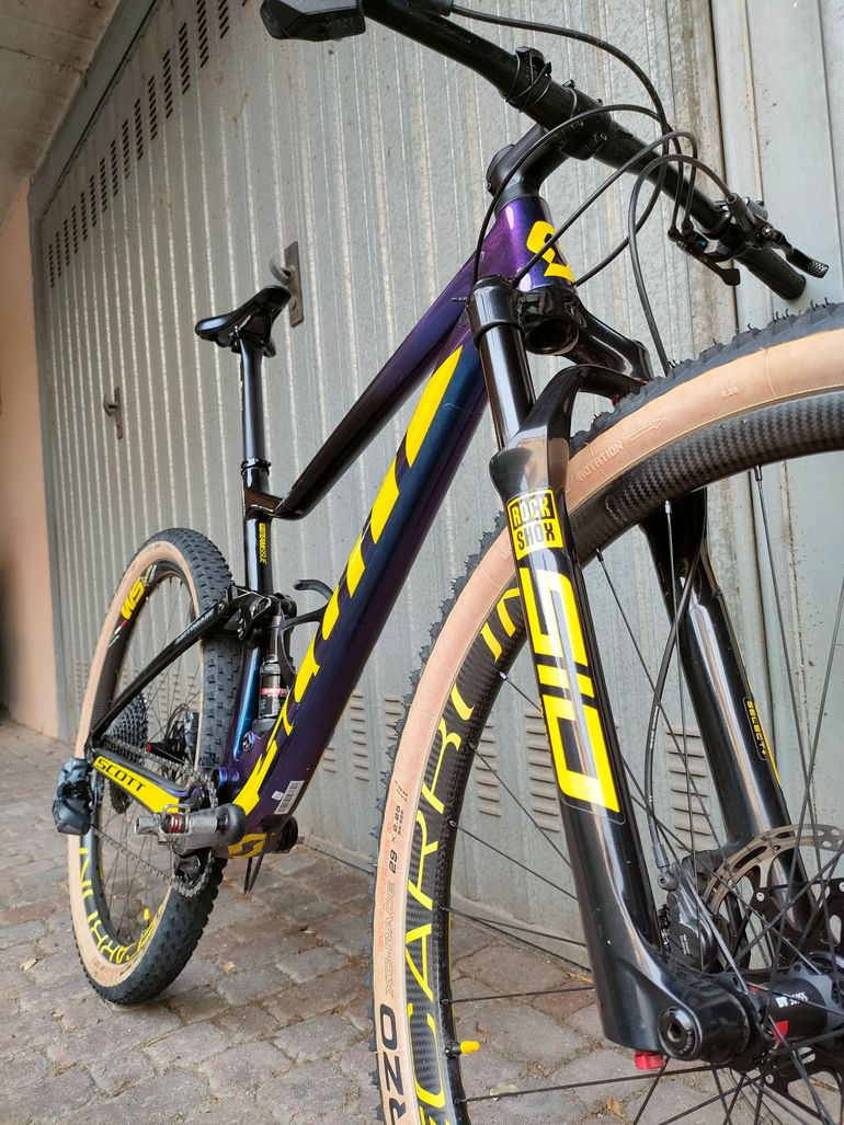 Used Scott Spark RC 900 Team Issue AXS 2020 2020 Mountainbike, Blue, 29 — image 16 of 21