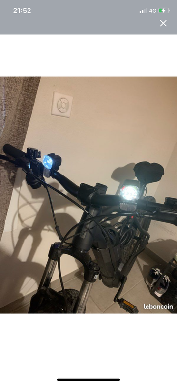 Used ROCKRIDER E-st Microshift Acolyte 2025 Mountainbike, Black — image 3 of 4