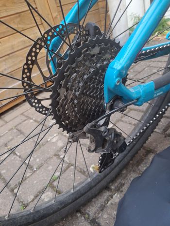 CUBE ACCESS HYBRID Race 500 2019 2019 Mountainbike de segunda mano, Azul — imagen 9 de 9