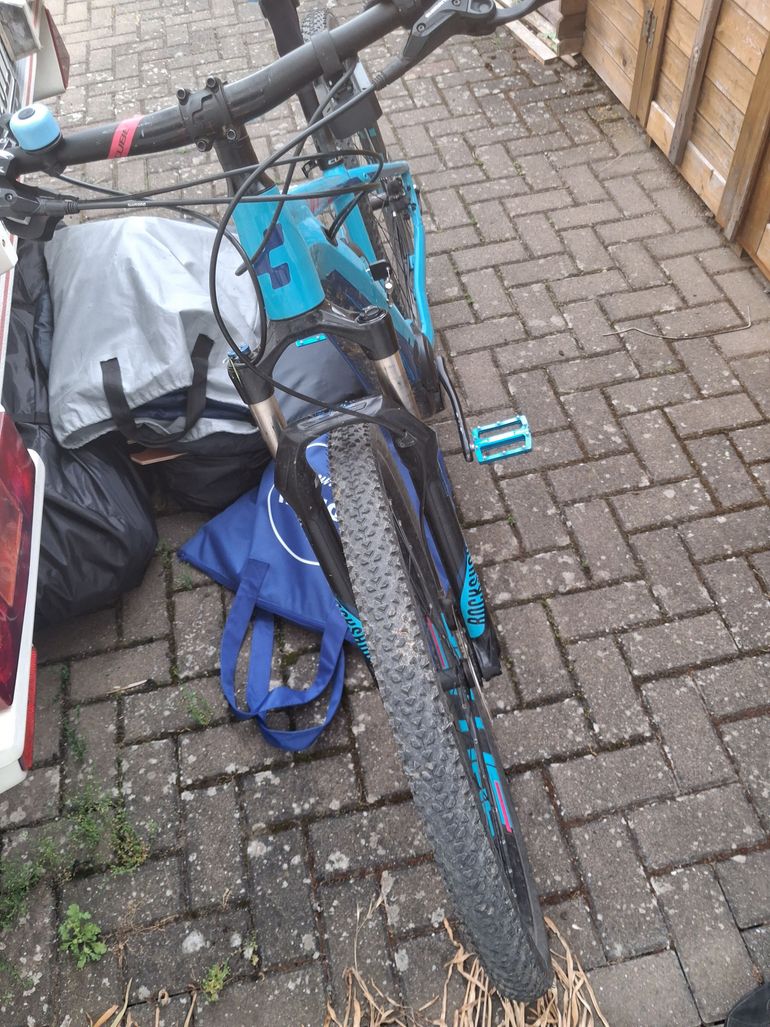 CUBE ACCESS HYBRID Race 500 2019 2019 Mountainbike de segunda mano, Azul — imagen 7 de 9