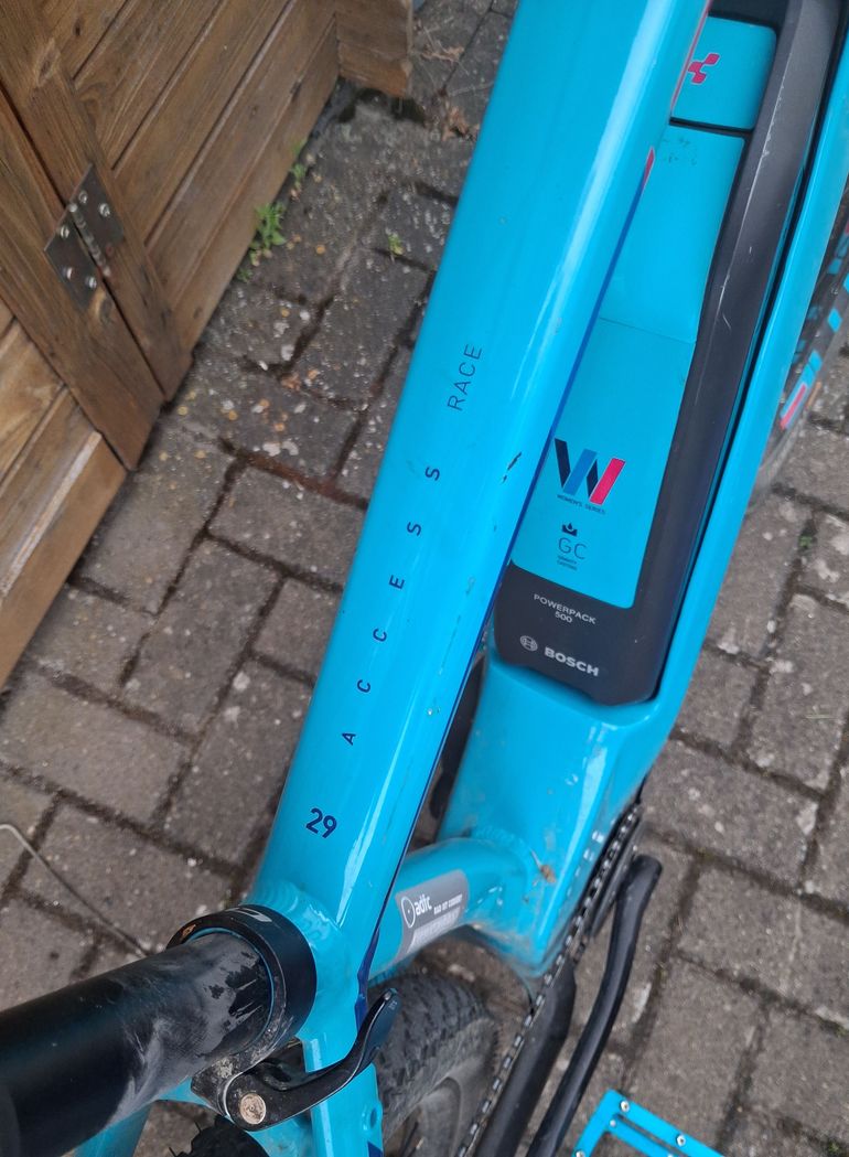 CUBE ACCESS HYBRID Race 500 2019 2019 Mountainbike de segunda mano, Azul — imagen 3 de 9