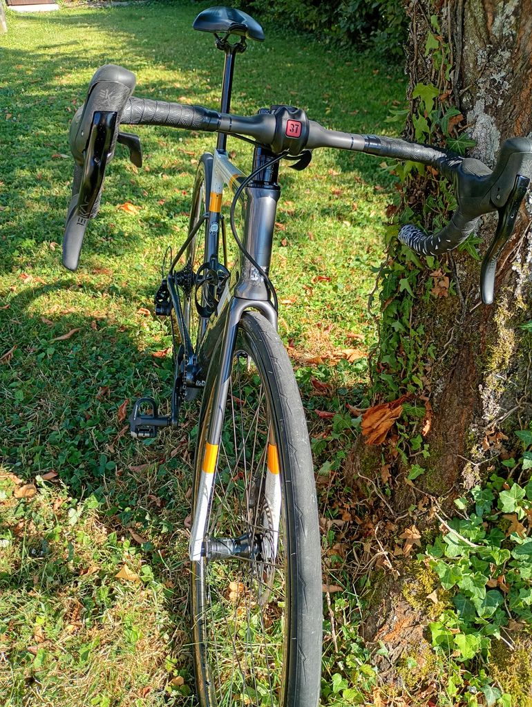 Used 3T Strada Team Ekar Grey/Gold 2022 2022 Road & Gravel, Light Gray — image 3 of 3