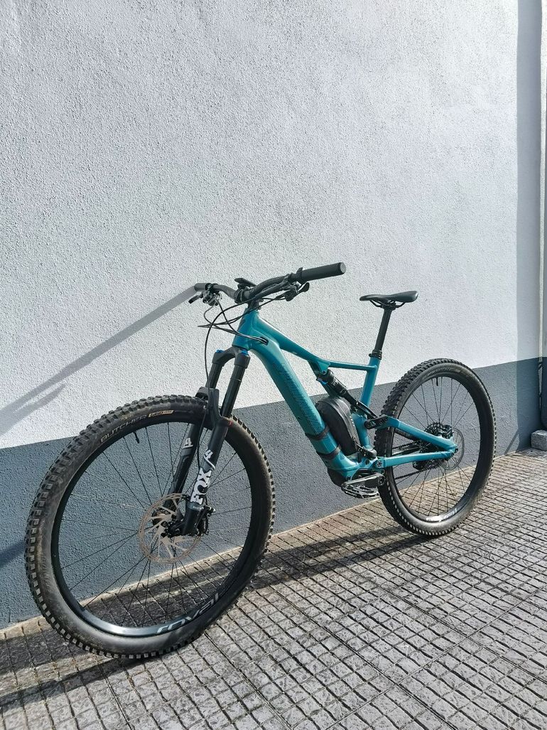 Used Specialized Turbo Levo SL 2021 2021 Mountainbike, Blue — image 9 of 10