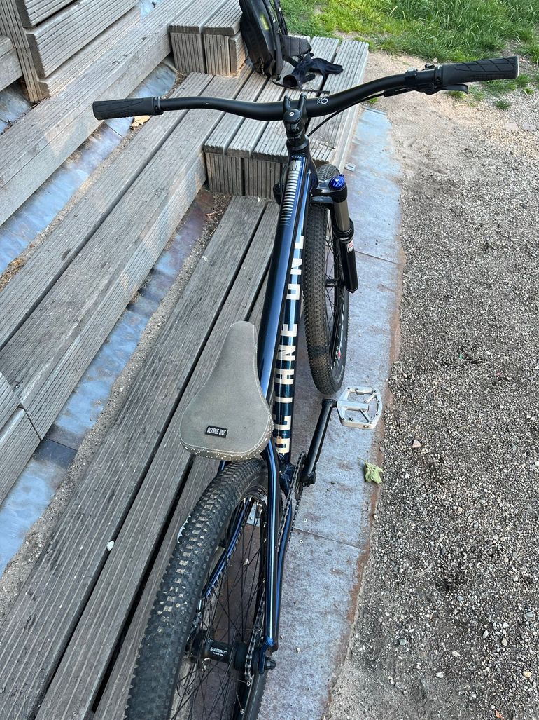 Gebrauchtes Octane One Custom Shimano Deore XT 2022 Mountainbike, Blau — Bild 4 von 4