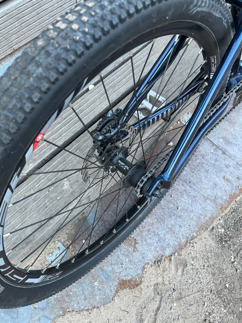 Gebrauchtes Octane One Custom Shimano Deore XT 2022 Mountainbike, Blau — Bild 3 von 4
