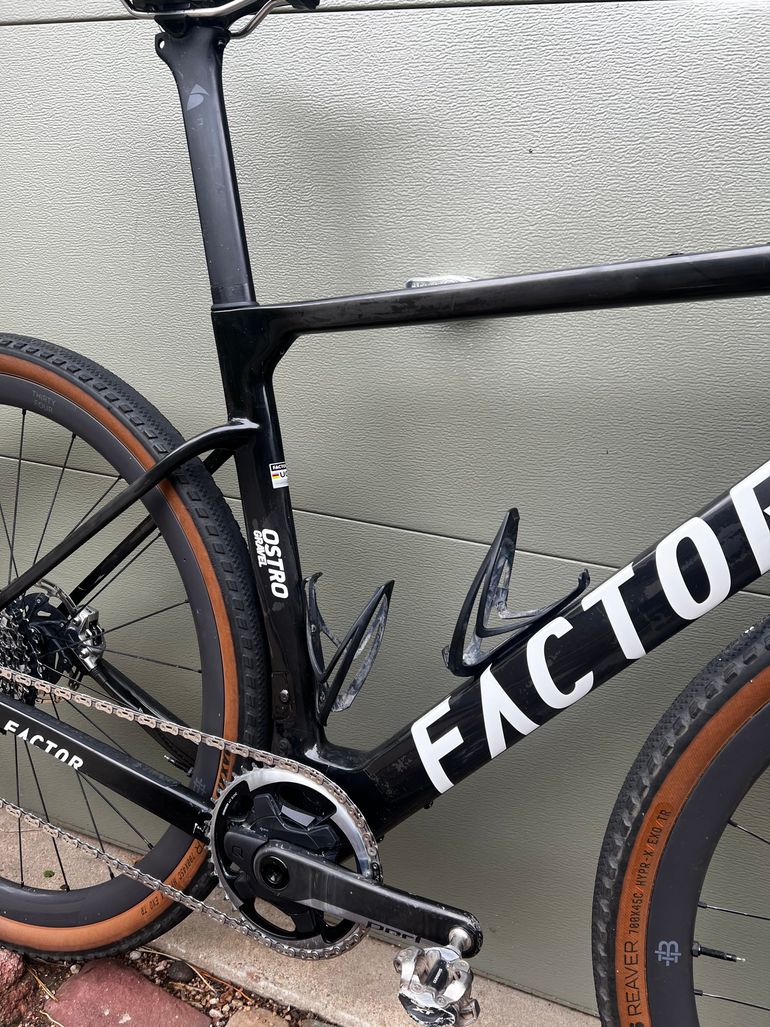 Used Factor Ostro Gravel - SRAM Red w/ Power Meter 2024 2024 Road & Gravel, Black — image 5 of 8