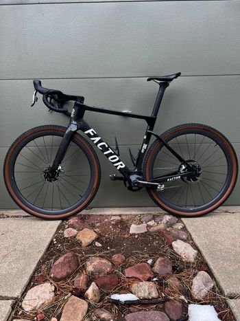 Used Factor Ostro Gravel - SRAM Red w/ Power Meter 2024 2024 Road & Gravel, Black — image 2 of 8