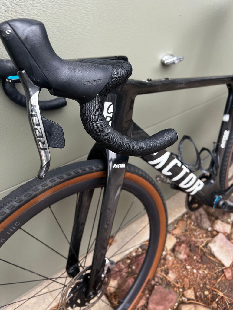 Used Factor Ostro Gravel - SRAM Red w/ Power Meter 2024 2024 Road & Gravel, Black — image 7 of 8