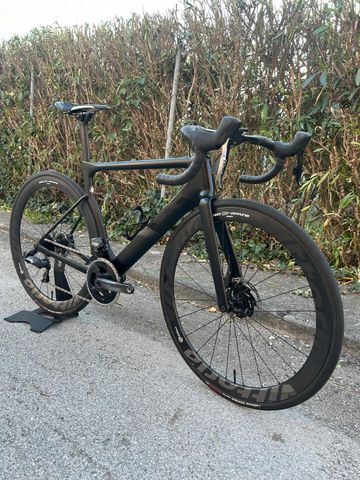 Used 3T Strada Due TEAM STEALTH Frame 2019 Frameset 2019 Road & Gravel, Black — image 2 of 10