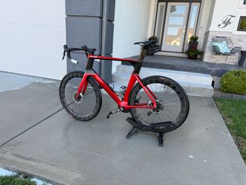 Used Cannondale SystemSix Carbon Ultegra 2021 2021 Road & Gravel, Red — image 12 of 15