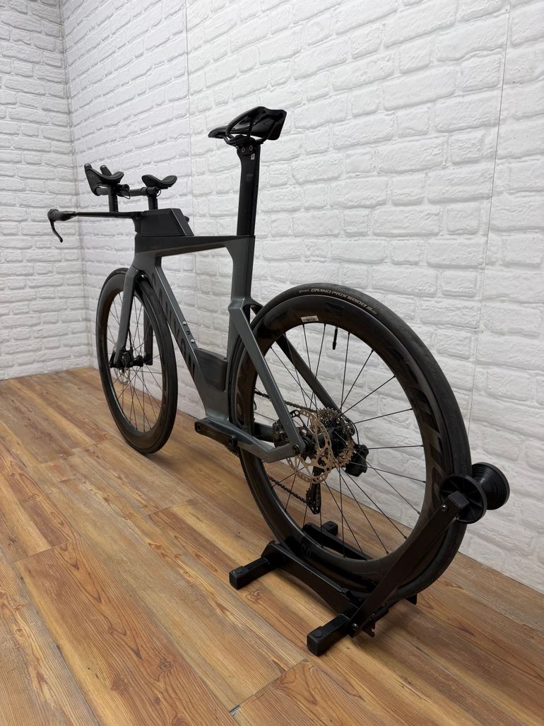 Used Canyon Speedmax CF 7 Di2 2024 2024 Road & Gravel, Light Gray — image 8 of 8
