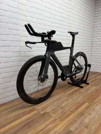 Used Canyon Speedmax CF 7 Di2 2024 2024 Road & Gravel, Light Gray — image 7 of 8