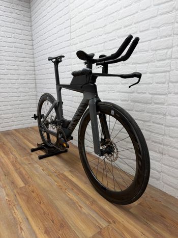 Used Canyon Speedmax CF 7 Di2 2024 2024 Road & Gravel, Light Gray — image 4 of 8