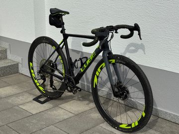Tweedehands CUBE Cross Race Pro C:62 Custom Shimano Di2 Garbarku ZIPP InPeak 2020 Road & Gravel