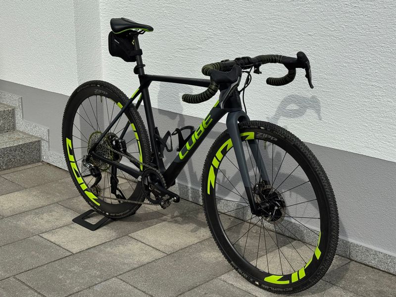 Used CUBE Cross Race Pro C:62 Custom Shimano Di2 Garbarku ZIPP InPeak 2020 Road & Gravel