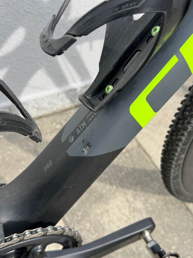 Used CUBE Cross Race Pro C:62 Custom Shimano Di2 Garbarku ZIPP InPeak 2020 Road & Gravel, Light Gray — image 11 of 12