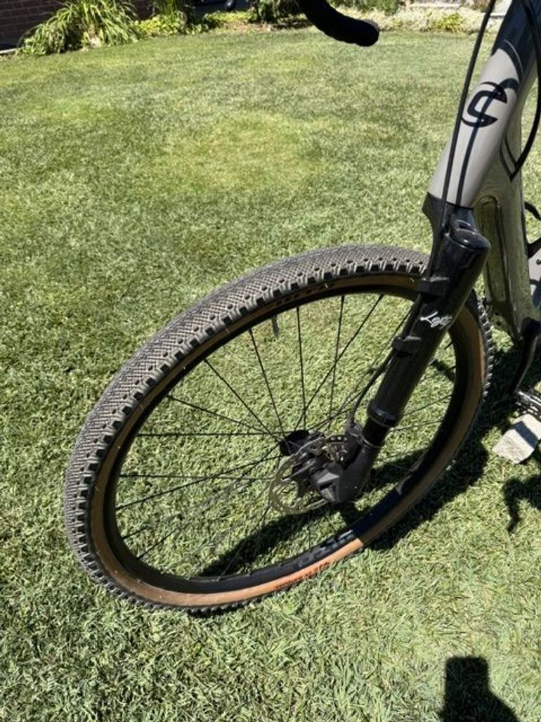 Used Cannondale Topstone Carbon Lefty 3 2021 2021 Road & Gravel, Light Gray — image 5 of 8