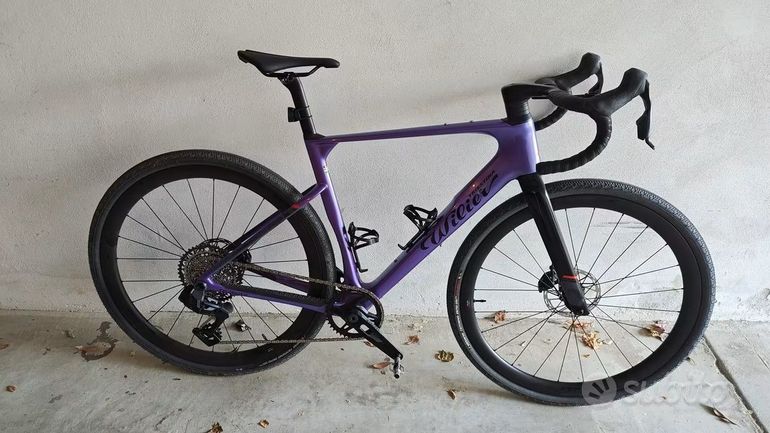 Used Wilier Rave SLR ID2 SRAM RIVAL XPLR AXS E1 1x13S 2026 2026 Road & Gravel, Purple — image 1 of 3