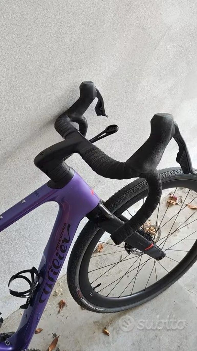 Used Wilier Rave SLR ID2 SRAM RIVAL XPLR AXS E1 1x13S 2026 2026 Road & Gravel, Purple — image 2 of 3
