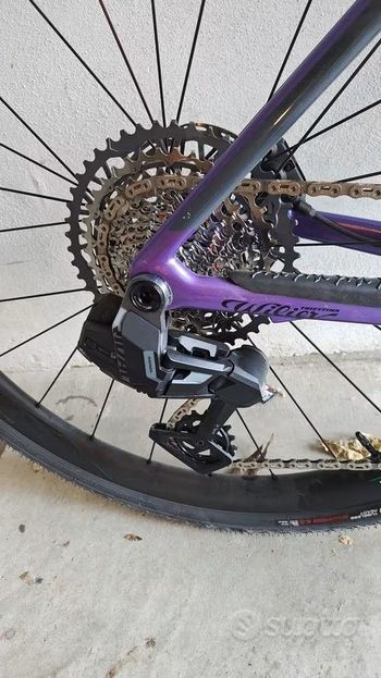 Used Wilier Rave SLR ID2 SRAM RIVAL XPLR AXS E1 1x13S 2026 2026 Road & Gravel, Purple — image 3 of 3