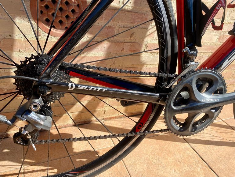 Used Scott Foil Shimano Ultegra 2016 Road & Gravel, Red — image 5 of 12