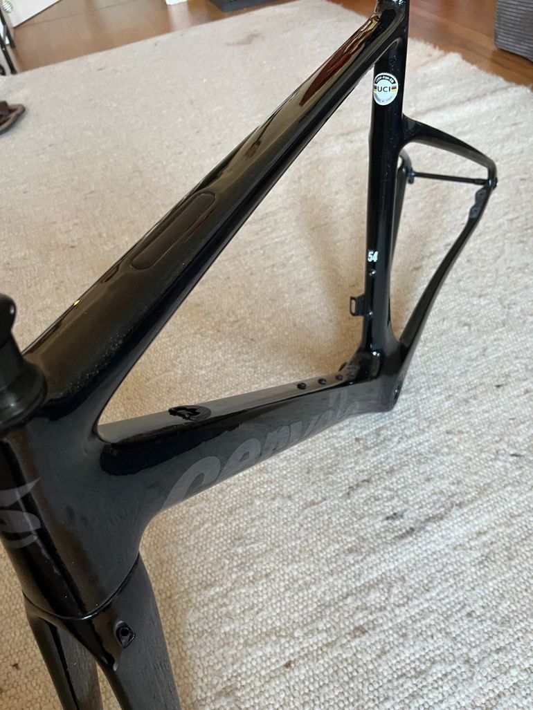 Gebrauchtes Cervélo Caledonia Ultegra Di2 2024 Frameset 2024 Road & Gravel, Schwarz — Bild 2 von 5